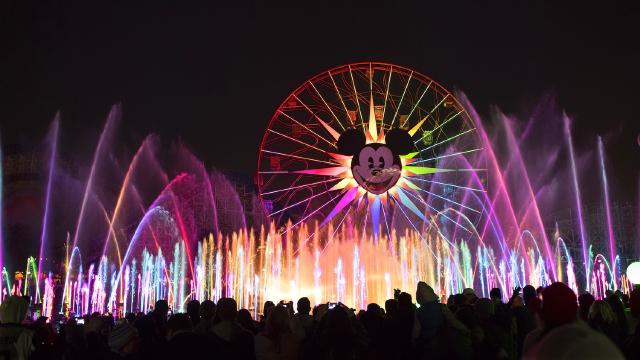 World of Color Nighttime Spectacular at Disneyland Resort