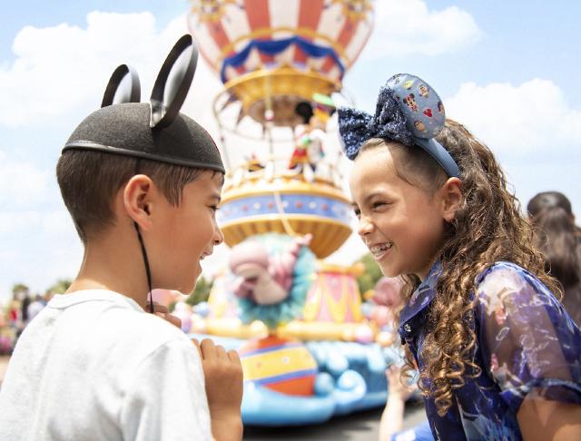 Disney Festival of Fantasy Parade at Magic Kingdom Park